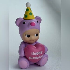 Authentic Sonny Angel Purple Heart Bear
